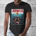 Rottie Rottweiler Jowls Burger Giant Tank Dog Mom Dad Men's V-Neck T-Shirt