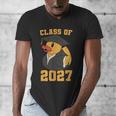 Rubber Duck Class Of 2027 Senior 2027 Graduation Year Senior Men's V-Neck T-Shirt