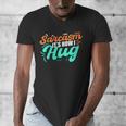 Sarcasm It's How I Hug Sarcastic Humor Introvert Men's V-Neck T-Shirt