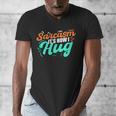 Sarcasm It's How I Hug Sarcastic Humor Introvert Men's V-Neck T-Shirt