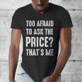Sarcastic Budget Shopper Introvert Shopping Humor Men's V-Neck T-Shirt