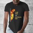 I Saw That I'm Telling Dad Religious Christian Jesus Men's V-Neck T-Shirt I Saw That I'm Telling Dad Religious Christian Jesus Men's V-Neck T-Shirt