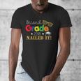 Second 2nd Grade 2018 Nailed It Graduation Shirt Men's V-Neck T-Shirt