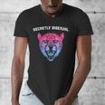 Secretly Bisexual Bi Introvert Bi Pride Antisocial LGBTQ Men's V-Neck T-Shirt