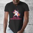 See Ya Kindergarten DABBING Unicorn Graduation Meme Men's V-Neck T-Shirt