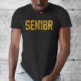 SEN18R Senior 2018 High School Graduation Party T-Shirt Men's V-Neck T-Shirt