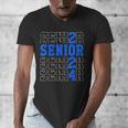Senior 2024 Graphic Class Of 2024 Graduation Graphic Men's V-Neck T-Shirt
