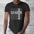 Senior 2024 Graduation Graduate Class Of 2024 Women Boy Girl Men's V-Neck T-Shirt