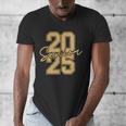 Senior 2025 Class Of 2025 Gold Senior Graduation Men's V-Neck T-Shirt