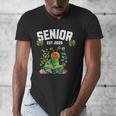 Senior 2025 Graduation Caterpillar For Kids Cute Coquette Men's V-Neck T-Shirt