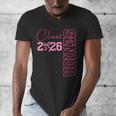 Senior 2026 Class Of 2026 Coquette Bow Graduation 2026 Men's V-Neck T-Shirt