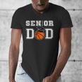 Senior 2026 Dad Basketball Graduation Men's V-Neck T-Shirt