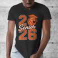 Senior Basketball Class Of 2026 Crew Basketball Graduation Men's V-Neck T-Shirt