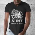 Senior Cheerleader Aunt Cheer Class Of 2026 Graduation Women Men's V-Neck T-Shirt