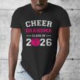 Senior Cheerleader Grandma Cheer Class Of 2026 Graduation Men's V-Neck T-Shirt