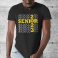 Senior Class Of 2023 Sunflower Graduation Seniors 23 Men's V-Neck T-Shirt