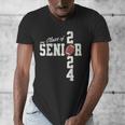 Senior Class Of 2024 Football Graduation Party Favors 2024 Men's V-Neck T-Shirt
