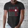 Senior Class Of 2024 Graduation 2024 Maroon Basketball Men's V-Neck T-Shirt