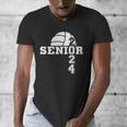 Senior Class Of 2024 Volleyball Seniors School Graduation Men's V-Neck T-Shirt