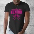 Senior Class Of 2026 Coquette Pink Bow Graduation 2026 Men's V-Neck T-Shirt