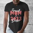 Senior Graduation Class Of 2023 Proud Mom Of 2023 Senior Men's V-Neck T-Shirt