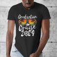 Senior Graduation Trip Cruise 2024 Retro Ship Party Cruise Men's V-Neck T-Shirt