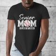 Senior Mom Class Of 2026 Baseball Mom Graduation Men's V-Neck T-Shirt