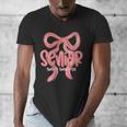 Senior Twenty Twenty-Six Coquette Graduation Class Of 2026 Men's V-Neck T-Shirt