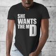 She Wants The MD Shirt Medical Graduation Doctor Men's V-Neck T-Shirt