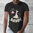 Silly Daddy Silly Goose Dad Birthday Family Matching Party Men's V-Neck T-Shirt