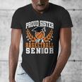 Sister Class Of 2025 Senior Basketball Graduation Family Men's V-Neck T-Shirt