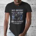 Skeleton No More Mr Nice Guy Meme Men Dad Papa Men's V-Neck T-Shirt