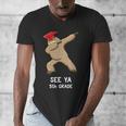 Sloth Dabbing 5th Grade Graduation Shirt Fifth Grade Grad Men's V-Neck T-Shirt