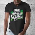 Soccer Birthday Birthday Dad Boys Soccer Birthday Men's V-Neck T-Shirt Soccer Birthday Birthday Dad Boys Soccer Birthday Men's V-Neck T-Shirt