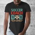 Soccer Coach Dad T-Shirt Men's V-Neck T-Shirt Soccer Coach Dad T-Shirt Men's V-Neck T-Shirt
