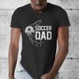 Soccer DAD Football Futbol Parents Goal Men's V-Neck T-Shirt