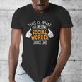 Social Work s Graduation Social Worker Men Men's V-Neck T-Shirt