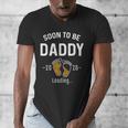 Soon To Be Daddy Est 2026 Loading First Time Dad Men's V-Neck T-Shirt