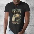 Soon To Be Daddy Fatherhood Baby Announcement Future Dad Men's V-Neck T-Shirt Soon To Be Daddy Fatherhood Baby Announcement Future Dad Men's V-Neck T-Shirt