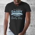 Soon To Be A Daddy Of a Handsome Baby Boy Announcement Men's V-Neck T-Shirt