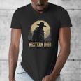 Spaghetti Western Cowboy Culture Classic Western Nostalgia Men's V-Neck T-Shirt Spaghetti Western Cowboy Culture Classic Western Nostalgia Men's V-Neck T-Shirt