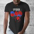Spiders Dad Matching Family Birthday Father's Day Men's V-Neck T-Shirt Spiders Dad Matching Family Birthday Father's Day Men's V-Neck T-Shirt