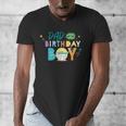 Star Wars Grogu Mandalorian Toon Dad Of The Birthday Boy Men's V-Neck T-Shirt