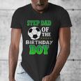 Step Dad Of The Birthday Boy Soccer Stars Outfit Men's V-Neck T-Shirt Step Dad Of The Birthday Boy Soccer Stars Outfit Men's V-Neck T-Shirt