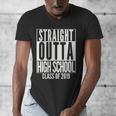 STRAIGHT OUTTA HIGH SCHOOL Senior 2019 Graduation Men's V-Neck T-Shirt