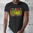 Straight Outta Kindergarten TShirt Graduation Kid Men's V-Neck T-Shirt
