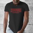 Stranger Dad Father's Day Or Birthday Themed Men's V-Neck T-Shirt