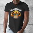 Stud Muffin Muffin Lover Dad Boyfriend Men Boys Men's V-Neck T-Shirt