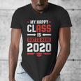 Student Graduation 2020 Tee My Happy Class Is Outta Here Men's V-Neck T-Shirt