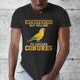 Sun Conure Introvert Parrot Bird Sun Conure Men's V-Neck T-Shirt Sun Conure Introvert Parrot Bird Sun Conure Men's V-Neck T-Shirt